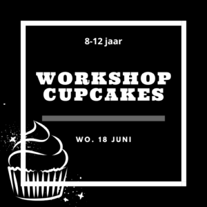 Workshop Cupcake kids 8-12 jaar (uitverkocht)